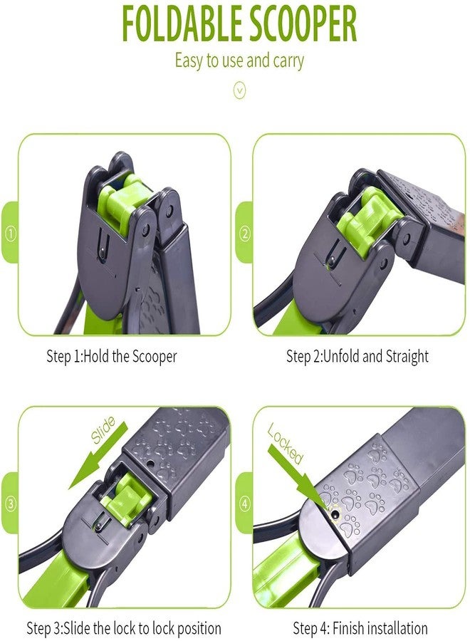 Pups&Pets Pet Pooper Scooper 24 Inch Large Size Length Portable Handle Cleaning Pickup Clip Poop Scoop for Dog and Cat Animal Waste (Color May Vary) - Image 5